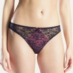 Aubade Courbes Divines Culotte Italienne En Dentelle