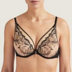 Aubade Encre De Chine Soutien-gorge Triangle Avec Armatures