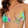 Luli Fama Positano Triangle Bikini Looped