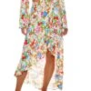 Luli Fama Il Mare Jupe Long Ruffle