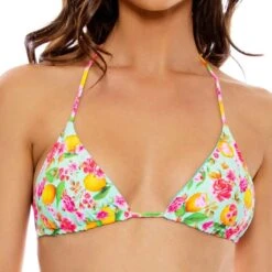 Luli Fama Limoncello Triangle Bikini Reversible