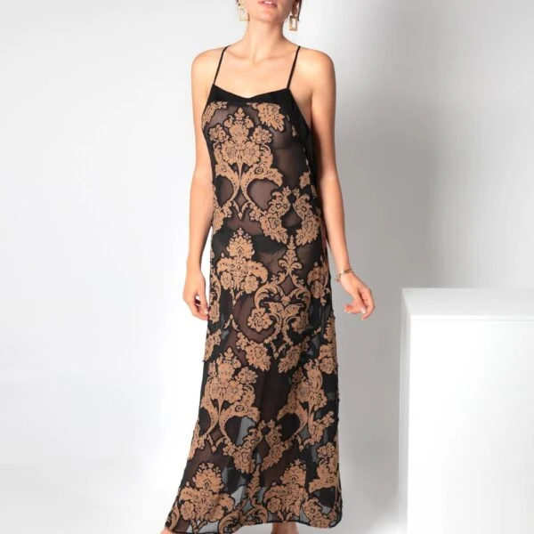 Valery Gold Luxury Nuisette Longue 1 Valery Gold Luxury Nuisette Longue